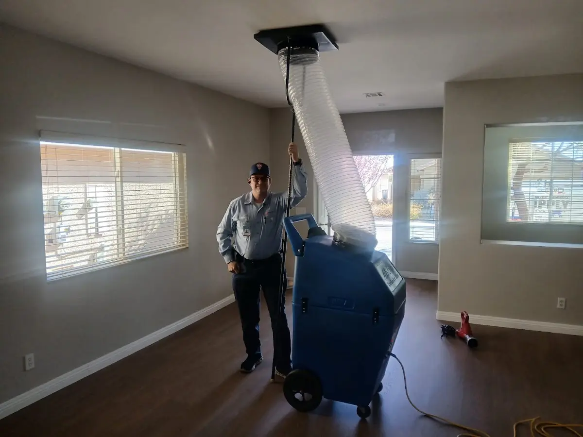 Professional Emergency HVAC Repair work inside a Minnetrista home